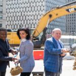 Cosm entertainment venue breaks ground at Development at Cadillac Square
