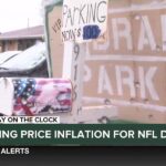 Prices for neighborhood parking around Lambeau trending higher for the draft
