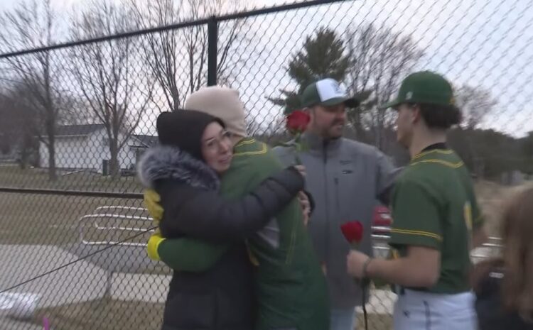  D.C. Everest JV baseball teammates, family, feelin...