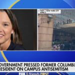 Ex-Columbia University president pressed by government on campus antisemitism: Report