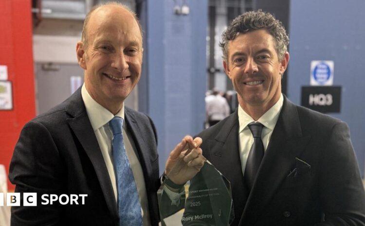 Rory McIlroy: Grand Slam winner named BBC NI Sports Personality of the Year for 2025