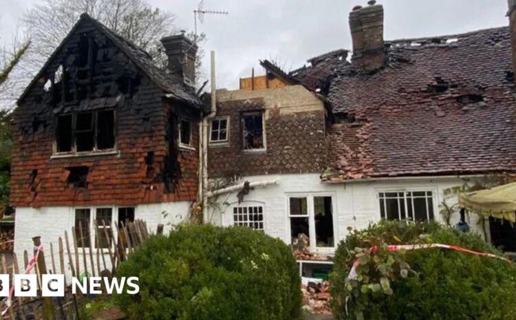 Community rallies around family after fire destroys Sussex home