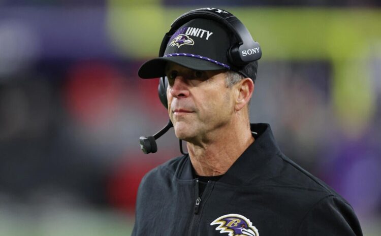 John Harbaugh addresses job security as Ravens’ playoff hopes dwindle